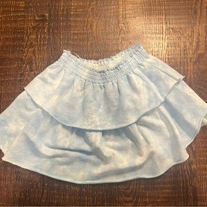 Love Shack Fancy Ruffle mini skirt